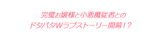 完璧お嬢様と小悪魔従者とのドタバタＷラブストーリー開幕！？