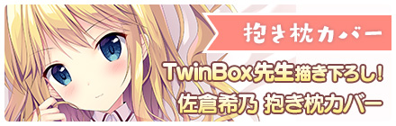 TwinBox先生描き下ろし抱き枕カバー単品販売決定！